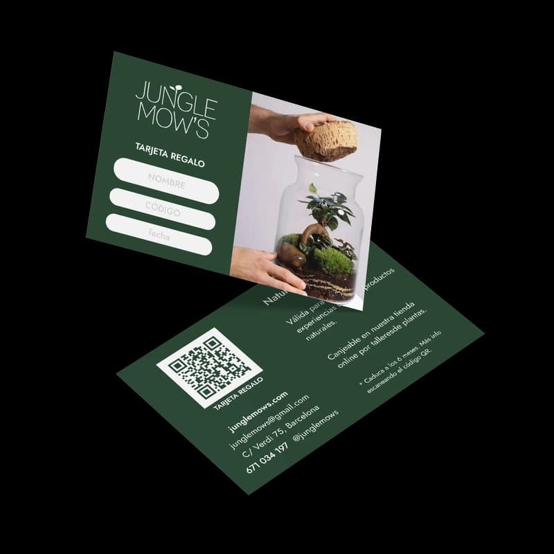 Tarjeta regalo: Regala naturaleza